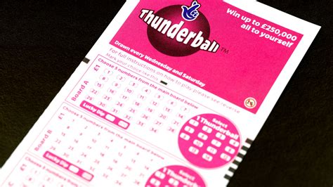Mystery punter loses £500,000 Thunderball jackpot unless they claim it.